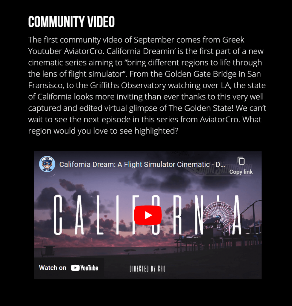 Community Video California