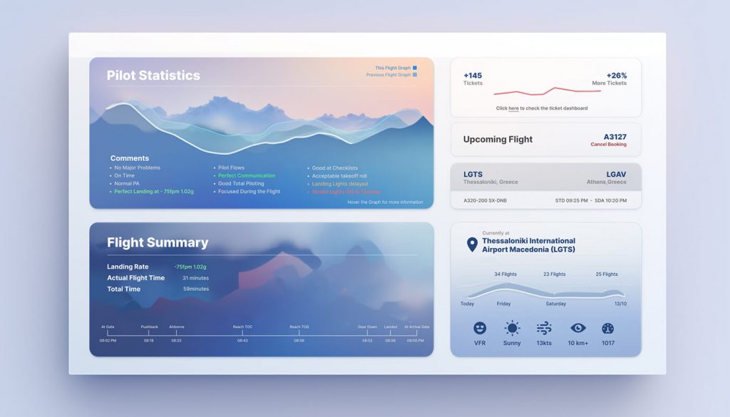 UI/UX Example Dashboard