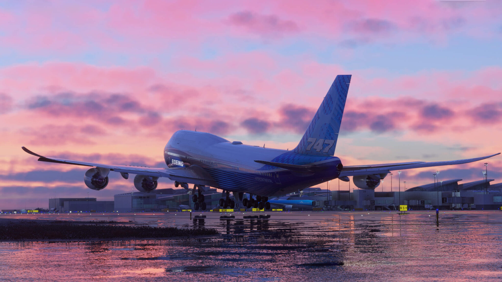 747 MSFS at KLAX